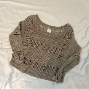 Ella Moss Crop Sweater